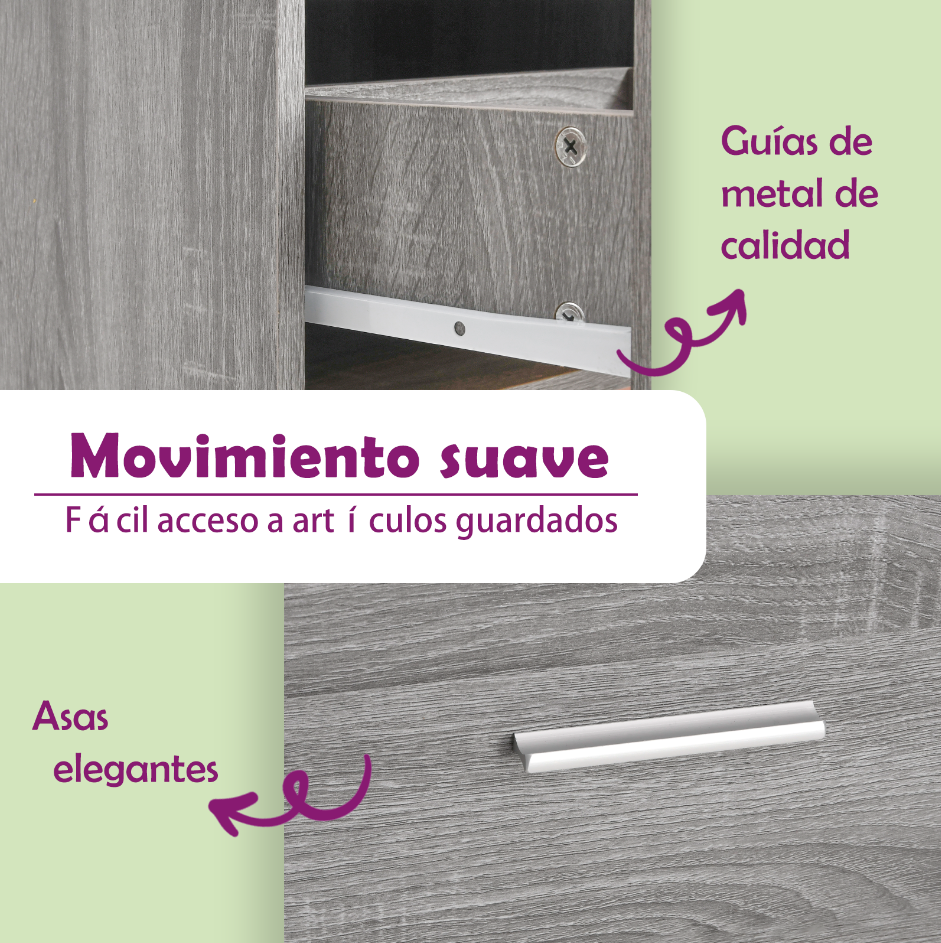Vitrina de Madera contrachapada Sonoma – AJEVO