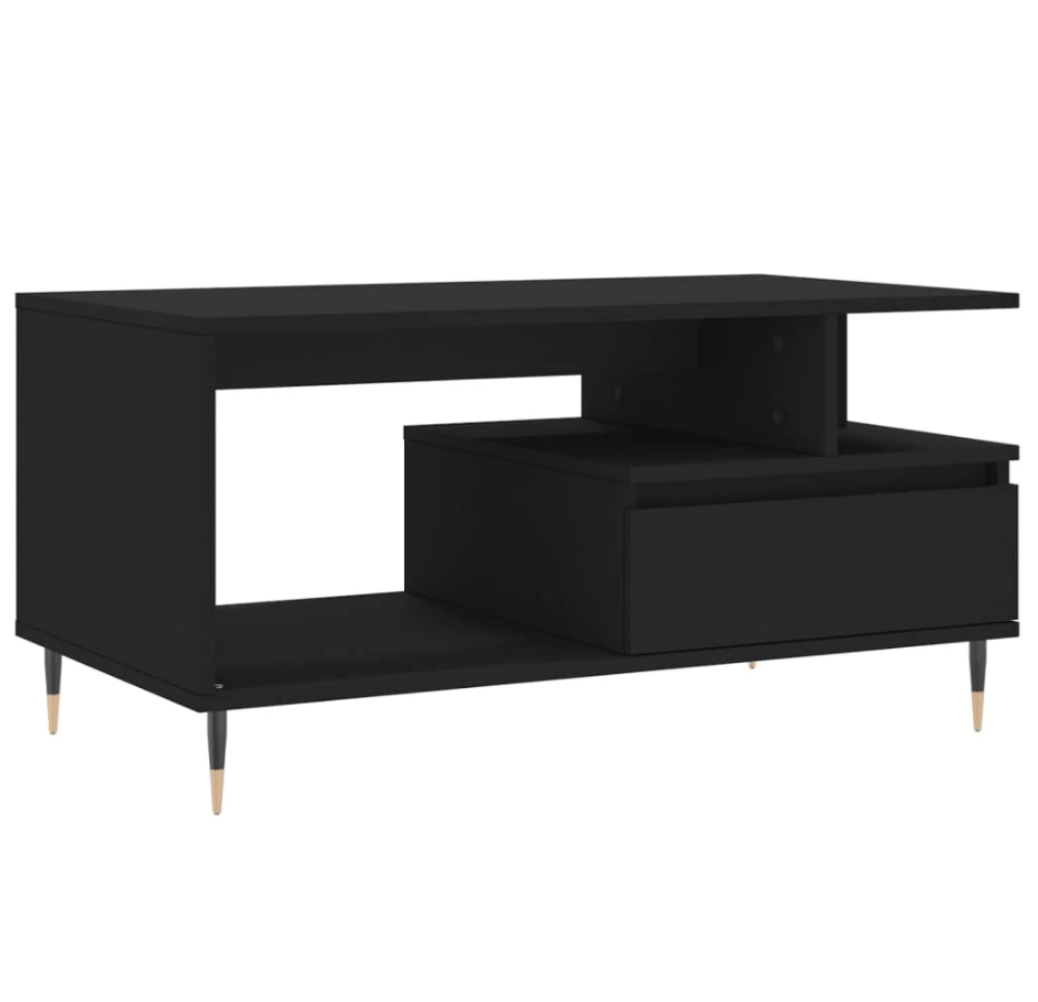 Mesa de Centro Rectangular de Madera Ingeniería - AJEVO