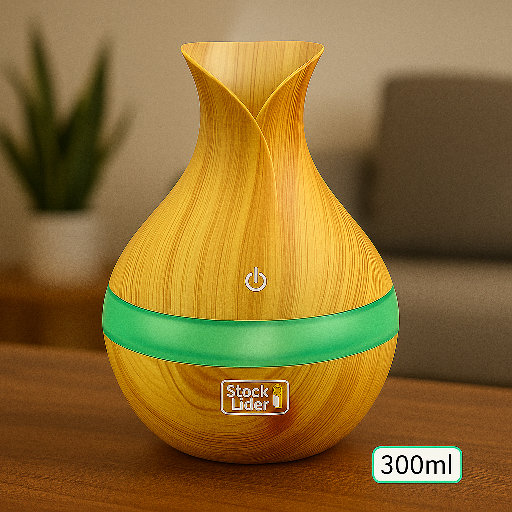 Humidificador de Aire 300ml con Luz LED – AJEVO